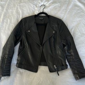 Top shop leather jacket
